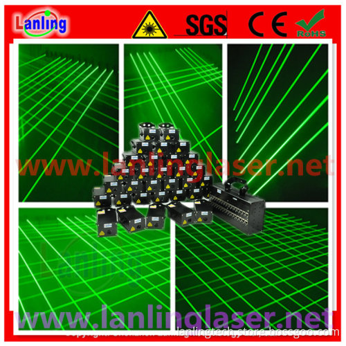 32 Lens Mobile Green Laser Curtain Lights